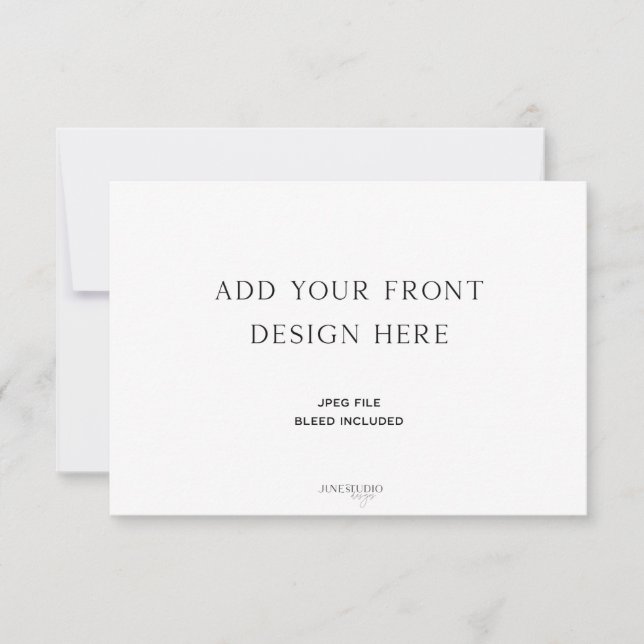 5x3.5" Double-sided Card Printing (Front)