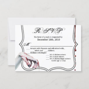 5x3.5 R.S.V.P. Card lgbtq rainbow flag gay lesbian