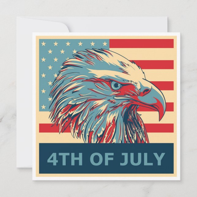 5x5 4th of July Party Invitation (Front)