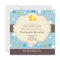 5x5 Boy Rubber Duck Duckie Baby Shower Invitation
