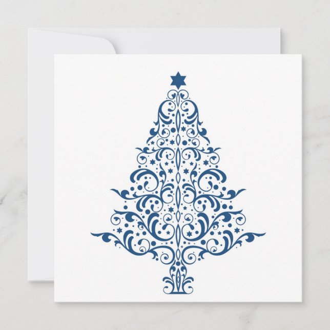 5x5 Christmas Tree Card (Front)