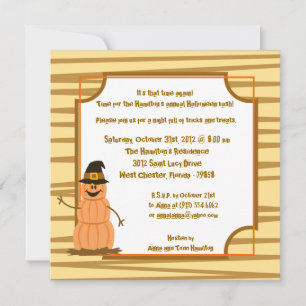 5x5 Halloween Fun Party Invitation