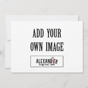 5x7" A7 Horizontal Flat Invitation