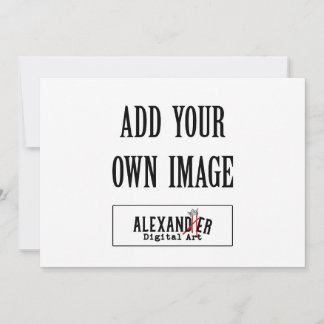 5x7" A7 Horizontal Flat Invitation