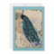 5x7 Ancient Peacock Vintage Wedding Invitation