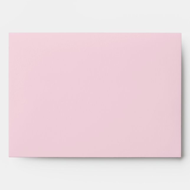 5x7 Berry Garden Pink Outside Pink Inside Envelope (Front)