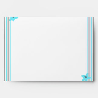 5x7 Blue Tea Arizona Flower Option 05 Envelopes