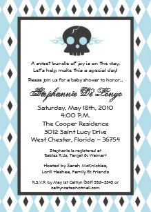 Punk Baby Shower Invitations Zazzle Uk