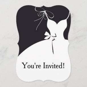 5x7 Bridal Shower Invitation Bracket