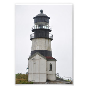 5X7 Cape Disappointment Lighthouse-Longbeach, WA Photo Print