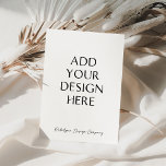 5x7" Custom Invitation Cards & Stationary<br><div class="desc">Customise your design in www.templett.com via rubilynndesign.etsy.com and download as a JPEG with the "Show Bleed" option selected. Upload your designs here and print as many cards or invitations as you need!</div>