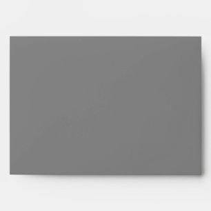 5x7 Envelope Grey Silver Outside Plum Purpl Inside