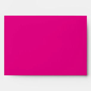 5x7 Envelope Hot Pink Outside White Inside