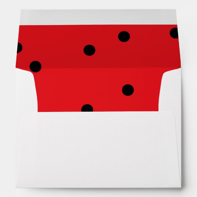 5X7 Envelope Lady Bug Love (Back (Bottom))