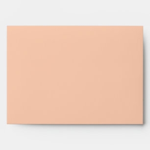 5x7 Envelope Option 1 Brown Rose on Pink Floral