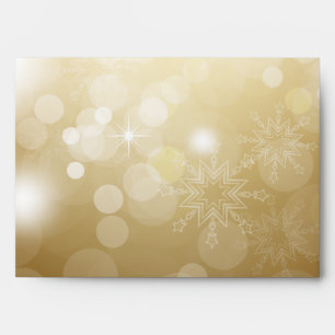 5x7  Envelope Option 1 Christmas Copper Blur
