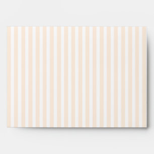 5x7  Envelope Option 1 Love Birds Peach Stripes
