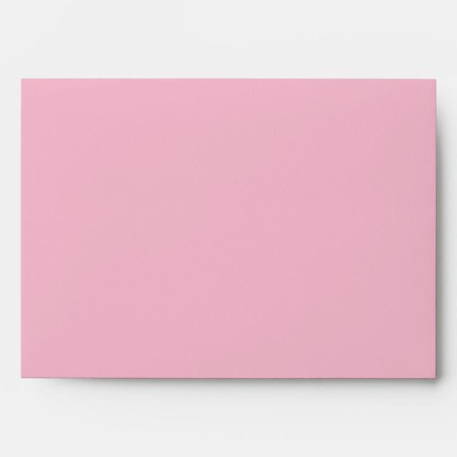 5x7  Envelope Option 1 Raspberry Pink Loops/Swirls (Front)