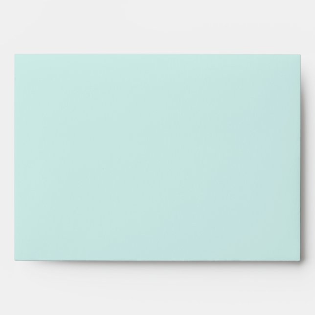 5x7  Envelope Option 1 Seahorse Anchor Turquoise (Front)