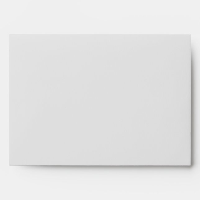 5x7  Envelope Option 2 Grey Red Formal Print (Front)