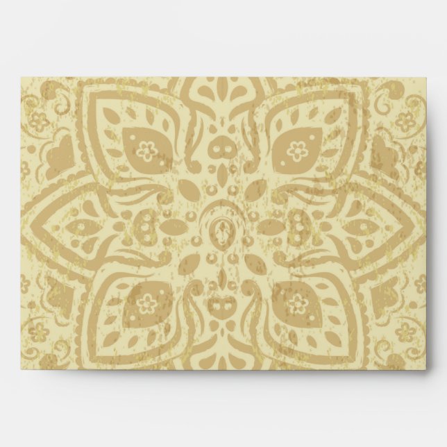 5x7  Envelope Option 2 Moroccan Party (Front)
