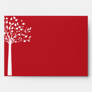 5x7 Envelope Option 2 Winter Grey/Red Tree