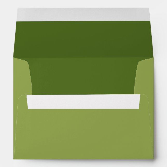 5x7  Envelope Option 3 Japanese Green Bonsai Tree (Back (Bottom))