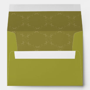5x7 Envelope Option 3 Light/Olive Green Chandelie