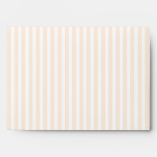 5x7  Envelope Option 3 Love Birds Peach Stripes