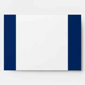 5x7 Envelope Option 3 Paper Plane Blue Swirl Loop