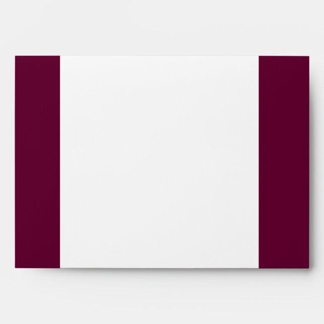 5x7  Envelope Option 3 Paper Plane Purple Loop Pur (Front)