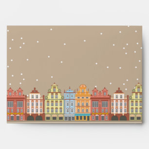 5x7  Envelope Option 4 Old Town Christmas