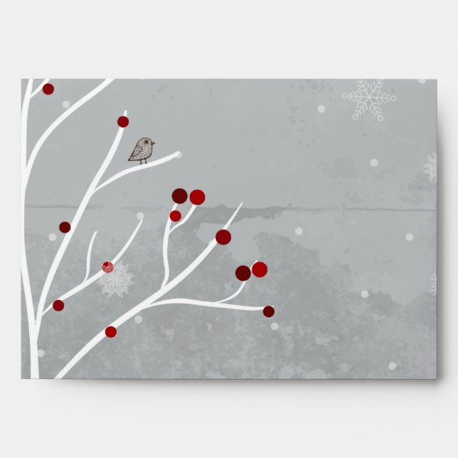 5x7  Envelope Option 4 White Tree (Front)