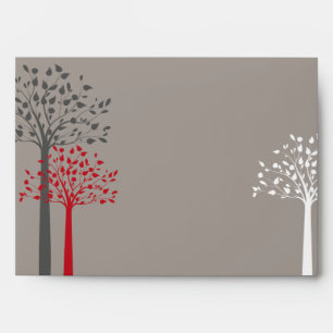 5x7  Envelope Option 4 Winter Grey/Red Tree