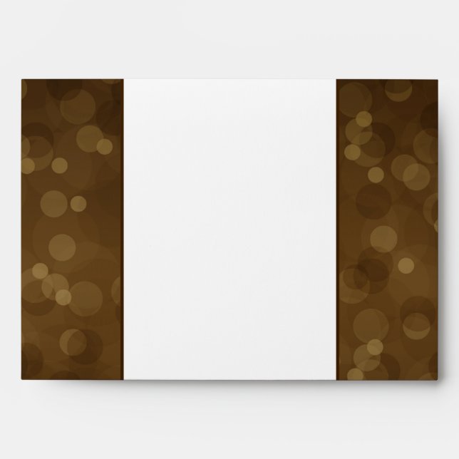 5x7  Envelope Option 5 Winter Brown / Stars & Bubb (Front)
