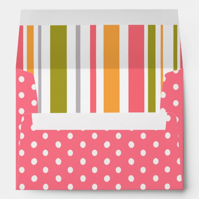 5x7 Envelope Tropical Punch Girl Jungle Elephant (Back (Bottom))