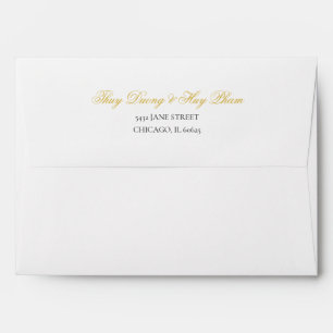 5x7 Envelope with Printed Back Flap