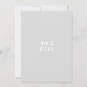 5x7 Flat Card Portrait Upload Your Design