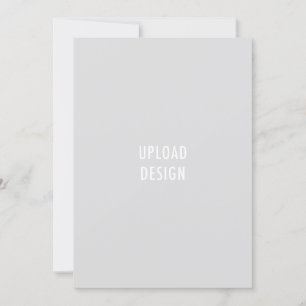 5x7 Flat Card Portrait Upload Your Design