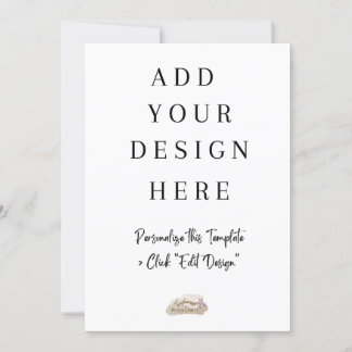 5x7" Flat Card Printing