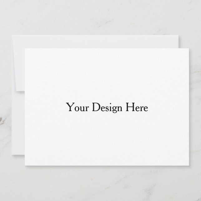 5x7 Flat customisable Invitation template (Front)