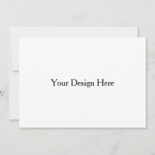 5x7 Flat customisable Invitation template