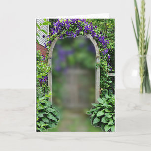 5x7 GARDEN GATE CARD