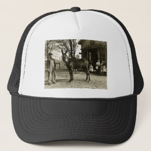 5x7 GLASS NEGATIVE  Milwaukee Mule Trucker Hat