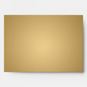5x7 Gold Outside Black Inside Envelope