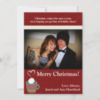 5x7 Hot Cup of Coco Invitation