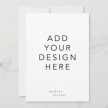 5x7" Invitation