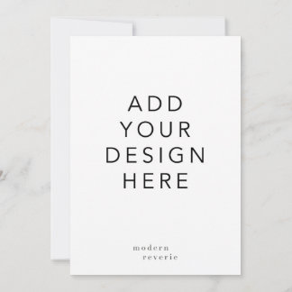 5x7" Invitation