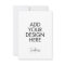 5x7" Invitation Card Custom Print