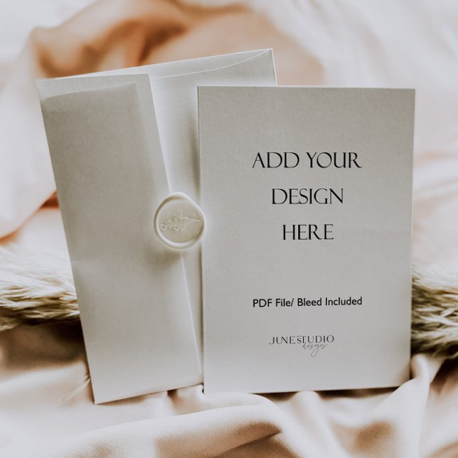 5x7" Invitation Card Printing (5x7 inches card printing, wedding invitation card print, 5x7" card, custom print, zazzle card print)